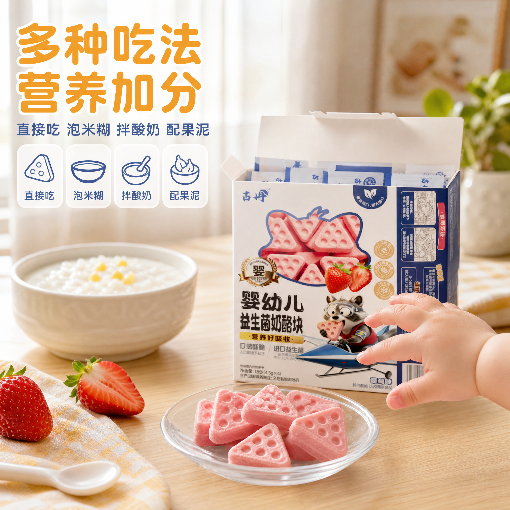 [主图-4] 食用场景 宝宝辅食添加温馨场景 [统一基调] 母… - 图片创意预览