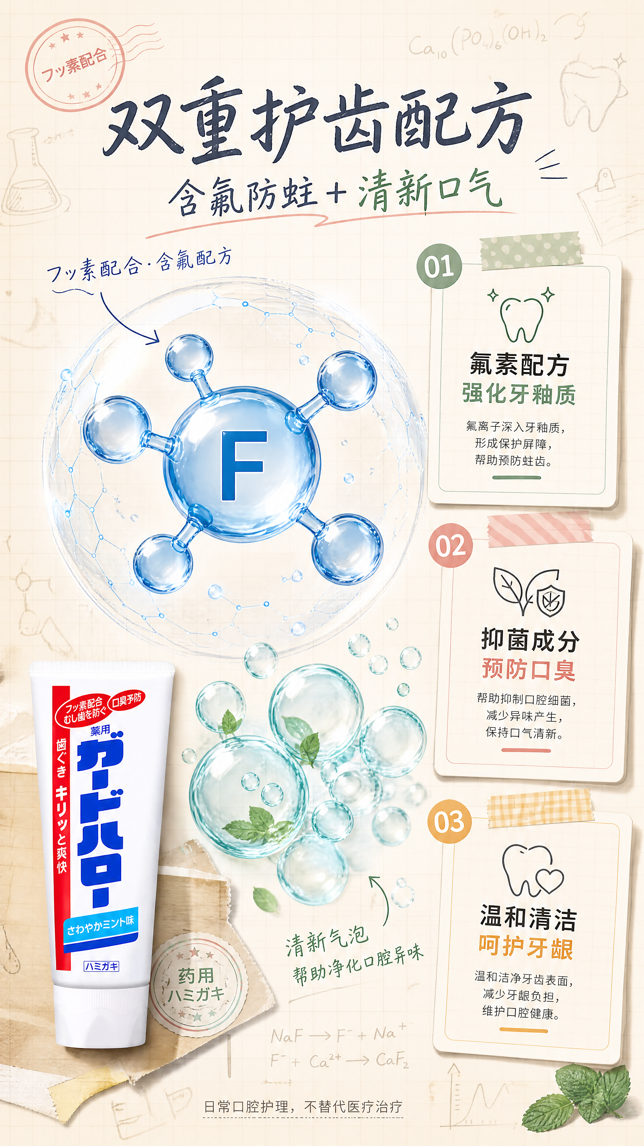 [商品] 成分机理专页，以成分为主视觉，可小尺寸展示【图1】牙… - 图片创意预览