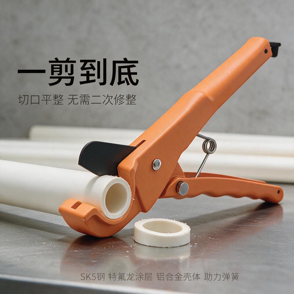 [详情页1·第一屏] 图生图：以【上传产品图】的管子剪刀为唯一… - 图片创意预览