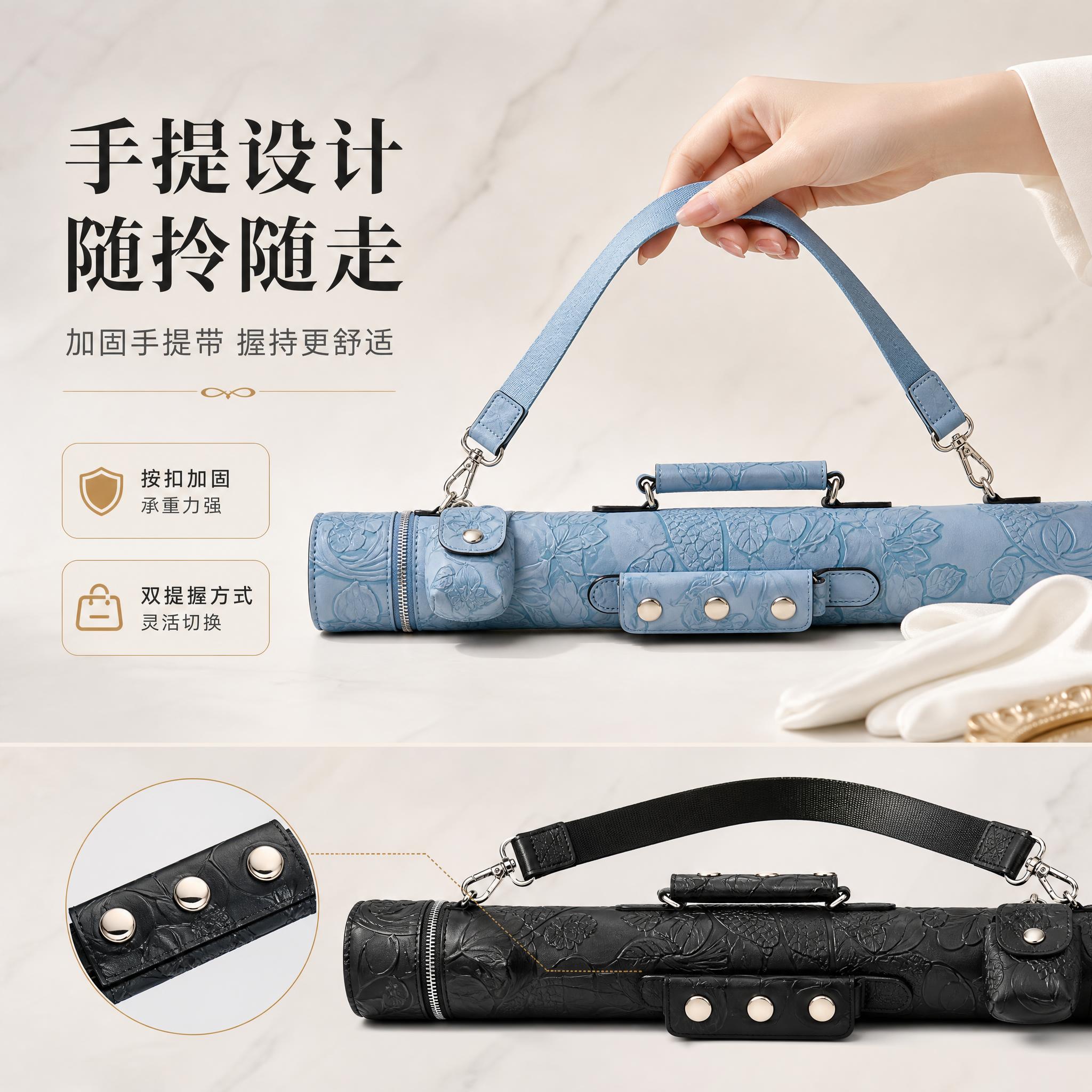 [主图-7] 双色手提设计对比展示，顶部手提带与按扣结构细节。… - 图片创意预览