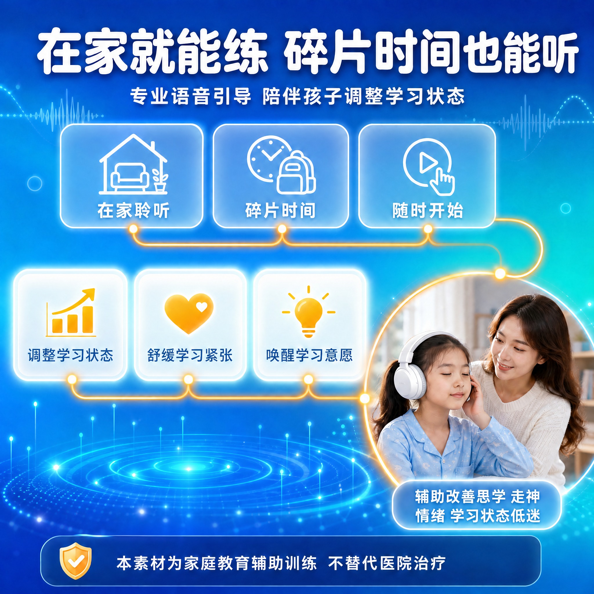重绘图中右下角发光小圆窗内女孩佩戴的耳机：耳机区域重新绘制，耳… - 图片创意预览