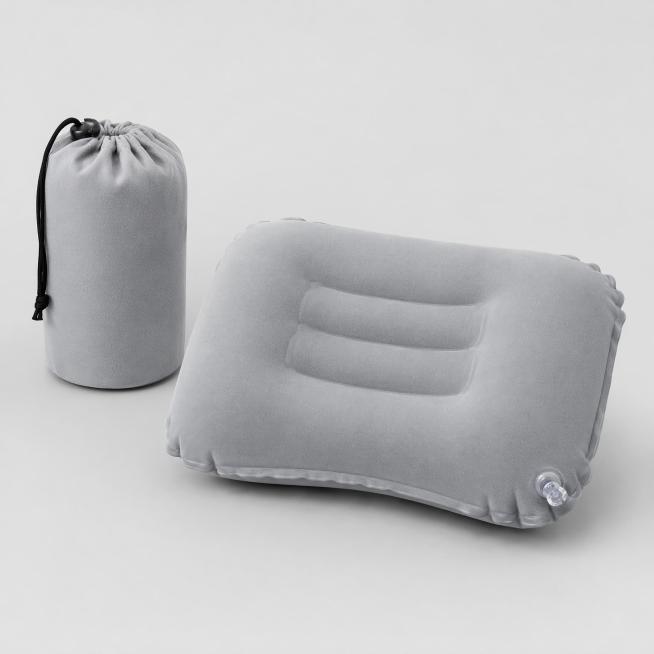 Based on the provided product image, generate a packing display main image for a cloud gray inflatab预览效果