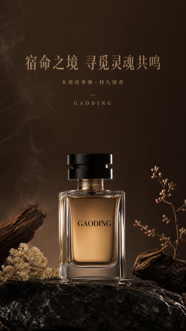 生成香水宣传图预览效果