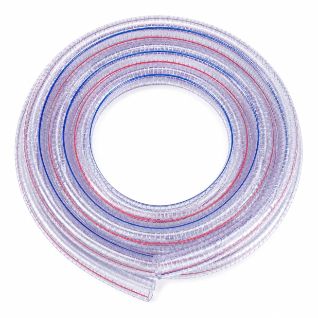 [Main Image 1] PVC Steel Wire Hose full product overview for Alibaba International Station. Pure whi预览效果