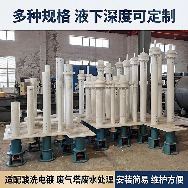 「图片1」「图片1」「图片1」「图片1」「图片1」「图片1」「图片1」，生成一套主图（5张），商品名称是氟塑料液下泵，【主标题大字】
强腐蚀介质专用输送泵
 
【副标题次大字】
氟塑料液下泵 耐用不易损
 
【分行小字卖点】
🔹 适配酸洗电镀 废气塔废水处理
🔹 耐磨材质 抗腐蚀
🔹 安装简易 日常维护省心省力
🔹工厂直销 规格齐全 液下深度可定制，风格是源头工厂工业风格，适配淘宝/天猫平台，主图比例为1:1
