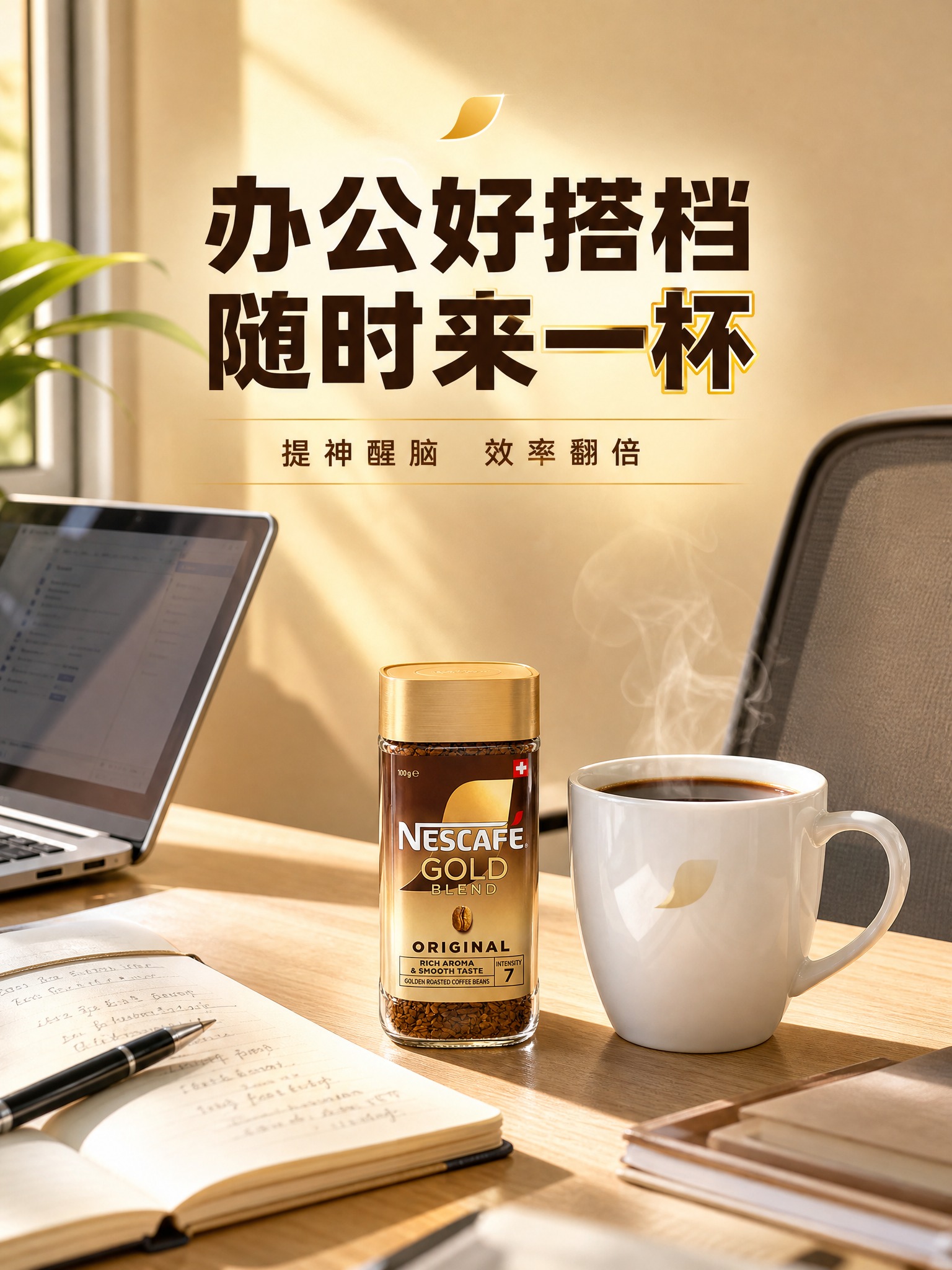 [主图-7] 办公场景 下午茶 提神醒脑 生活方式 [统一基调… - 图片创意预览