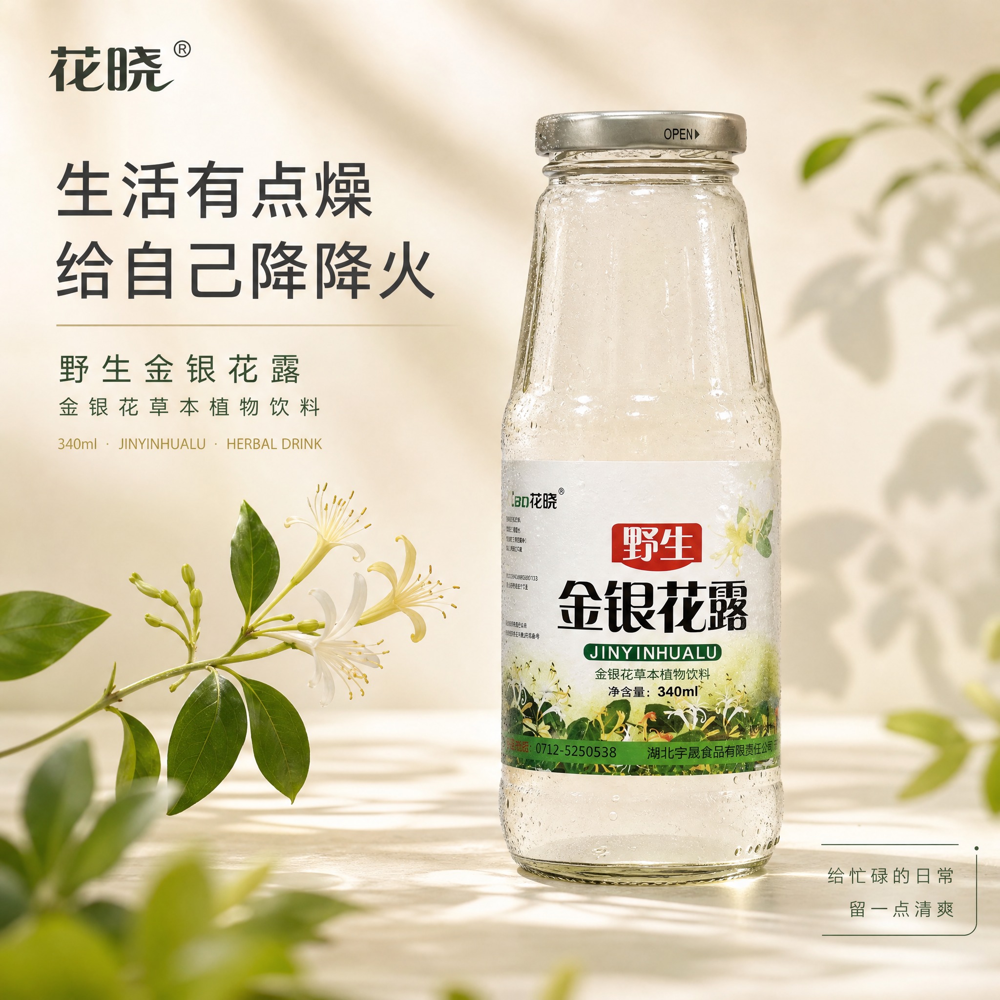 [主图-1] 品牌首屏主视觉，高端新中式植物饮料品牌首图，突出… - 图片创意预览