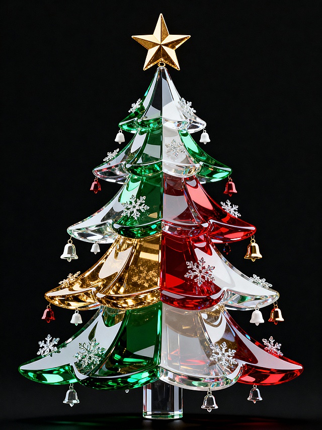 玻璃圣诞树