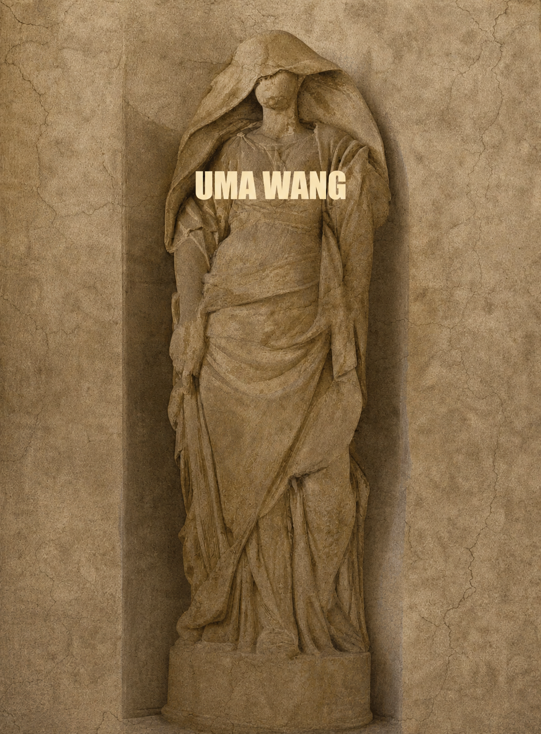 去除图片上除"UMA WANG"之外的所有文字，包括下方的时间… - 图片创意预览