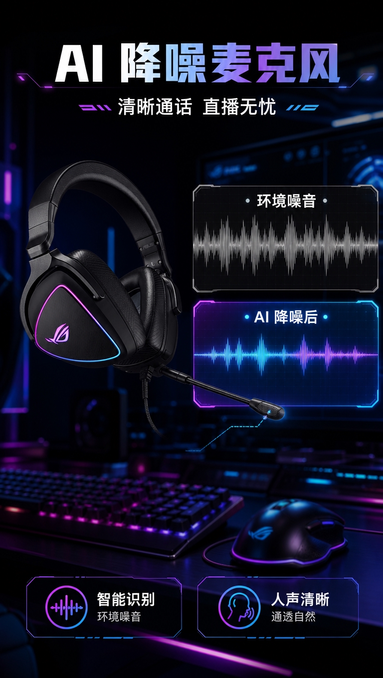 [商品] 使用【图1】ROG 棱镜 S（Delta S）电竞耳… - 图片创意预览