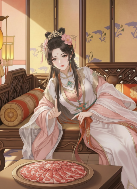 去掉手上黑色的手套；整体视角拉近预览效果