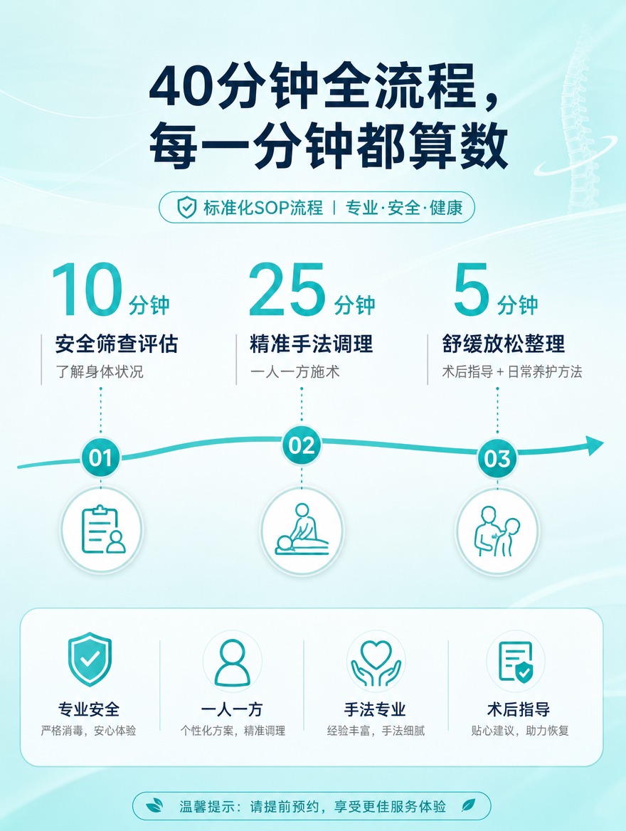 [商品] 非实物服务类：腰背推拿调理服务，40分钟标准化SOP… - 图片创意预览