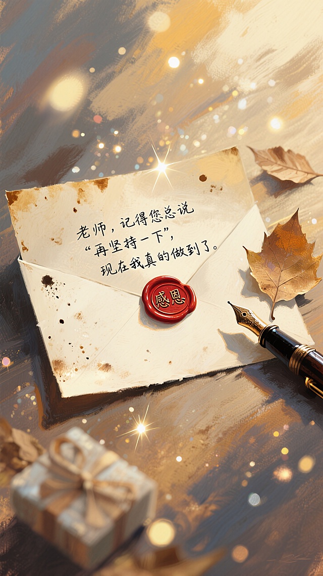 教师节｜复古信封