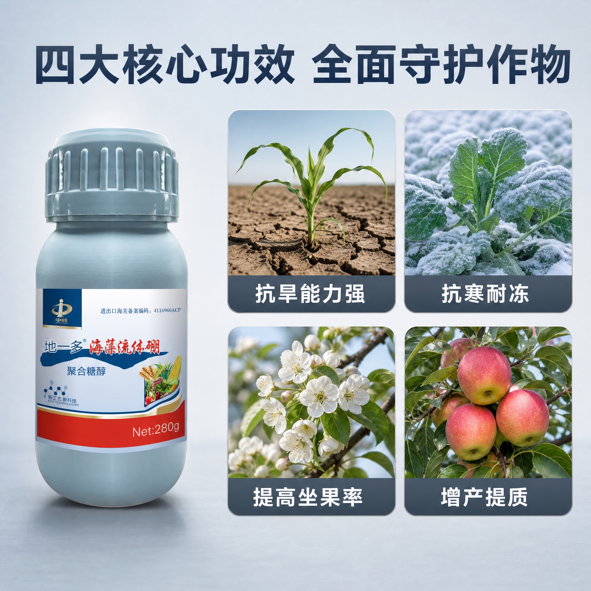 [主图-2] 核心功效证明图，主任务是展示产品四大核心功效：抗… - 图片创意预览