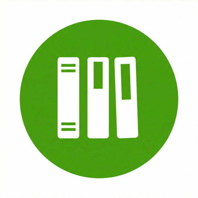 提取图中的绿色小图标（书本图标），生成单独的高清图片，去除其他所有元素预览效果