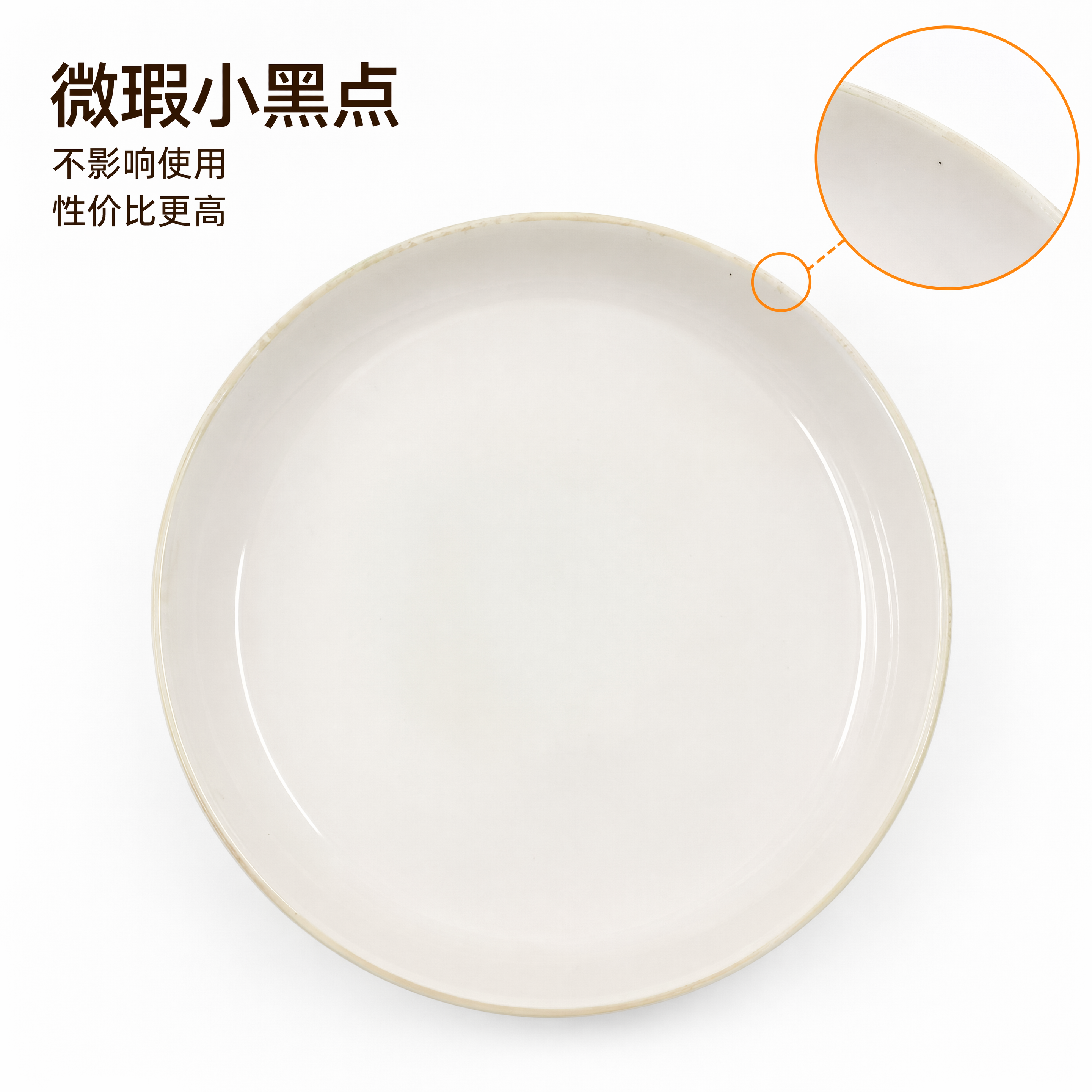 「图片1」，生成一套主图（10张），家用陶瓷菜盘碟子圆盘水果盘… - 图片创意预览
