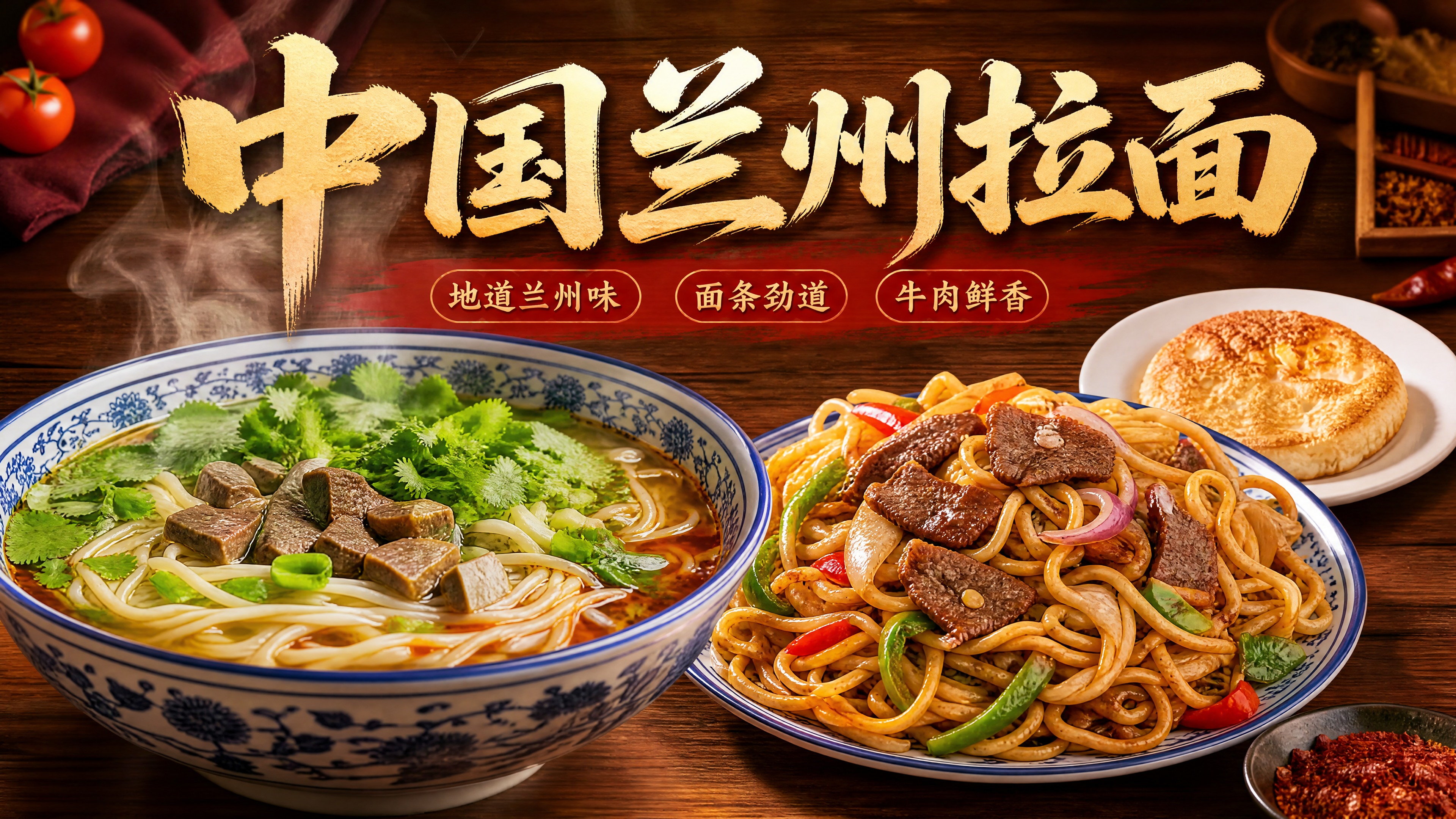 外卖店铺招牌设计，尺寸702*392px，横版构图。画面左侧是… - 图片创意预览