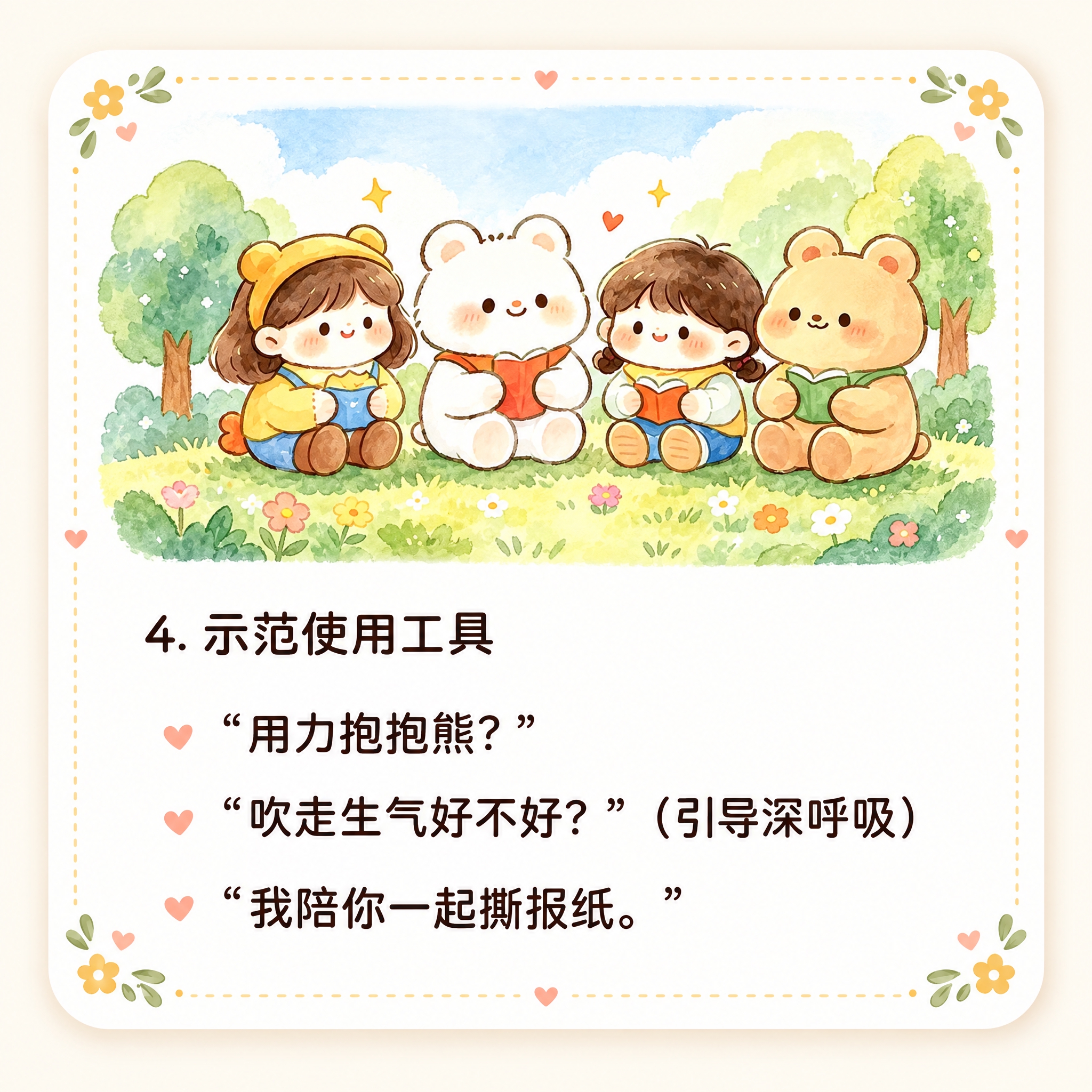 将这张图片做成精美的卡片样式，保留原图中的插画和所有文字内容，… - 图片创意预览