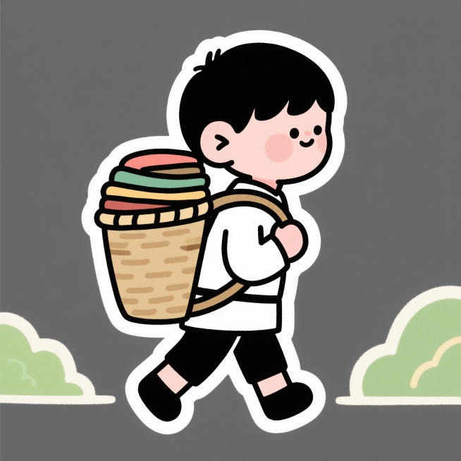 背篓里是空的预览效果