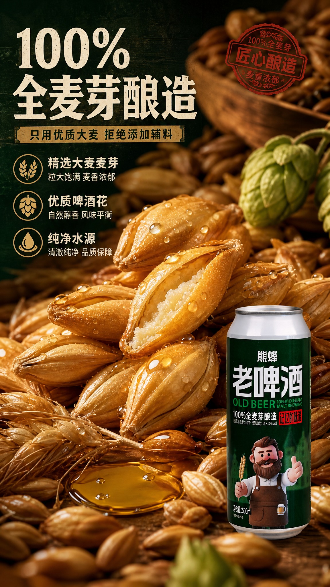 [商品] 本页为成分/原料专张，产品罐身缩小置于右下角作辅助，… - 图片创意预览