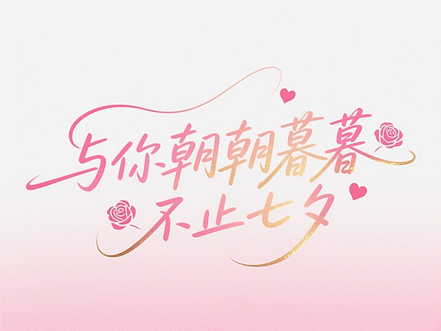 字体｜七夕特辑