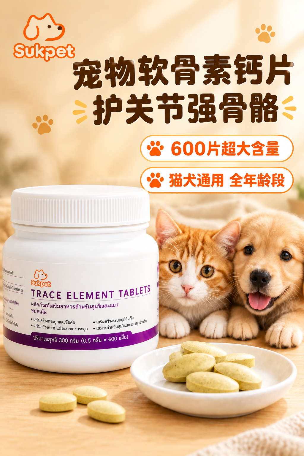 [商品] 使用【图6】宠物微量元素片TRACE ELEMENT… - 图片创意预览