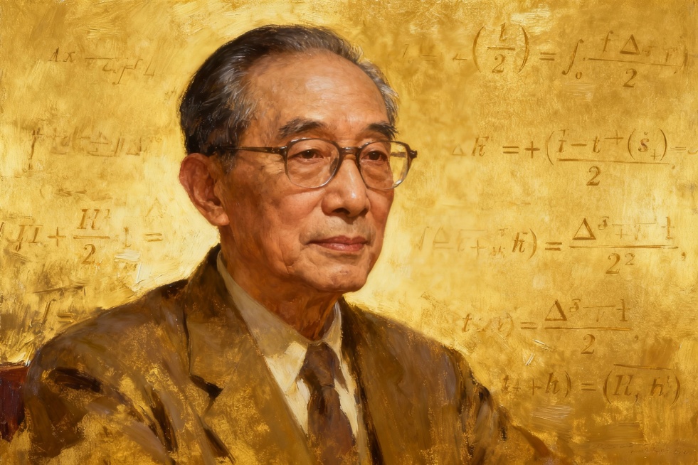 今天我给大家讲的是著名数学家华罗庚爷爷的故事。
华罗庚是20世纪，中国数学界，最杰出的数学家之一，被誉为：数学之父！预览效果