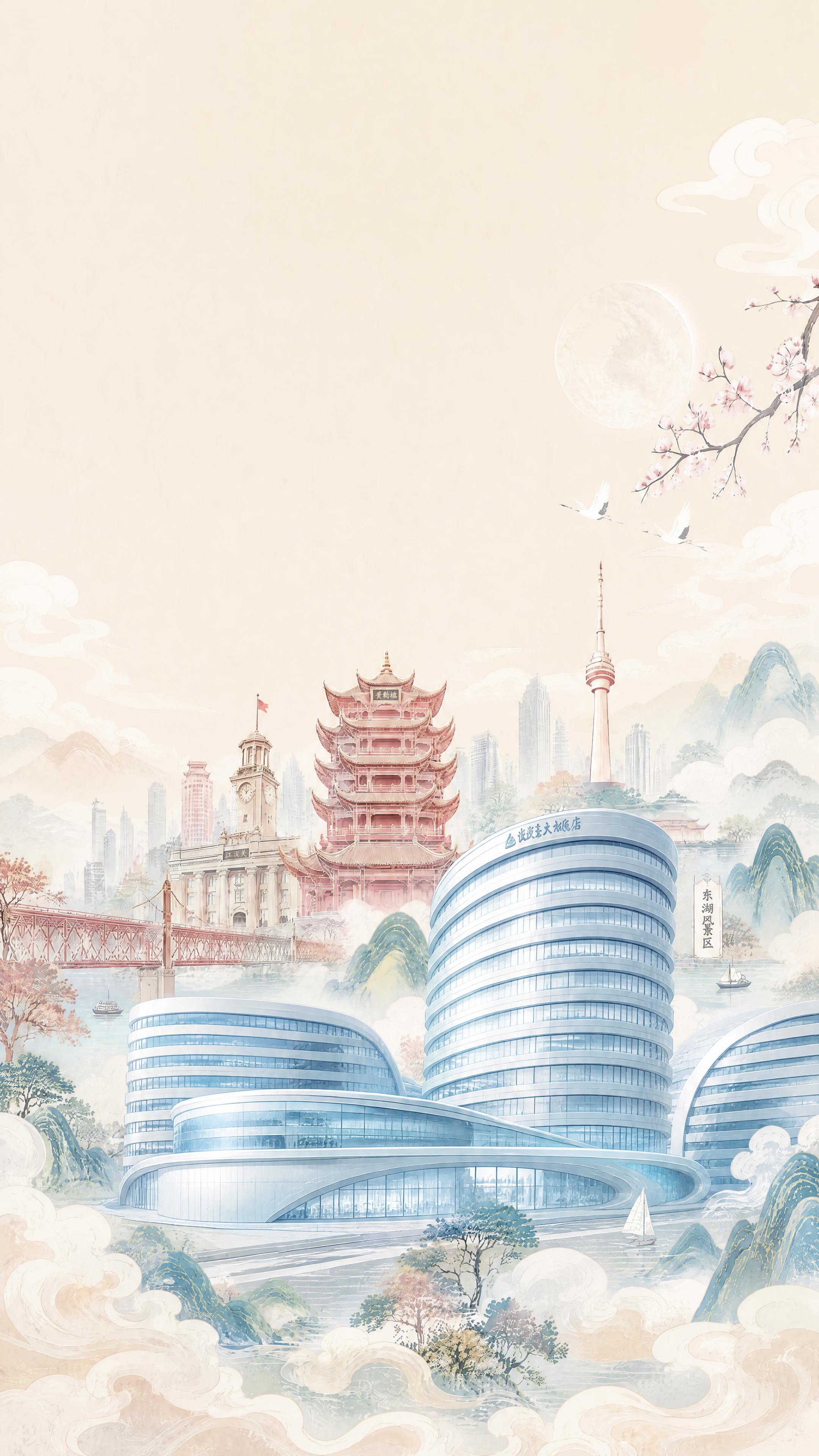 调整整体色调，降低金黄色饱和度，整体颜色更淡雅清新，采用浅米色… - 图片创意预览