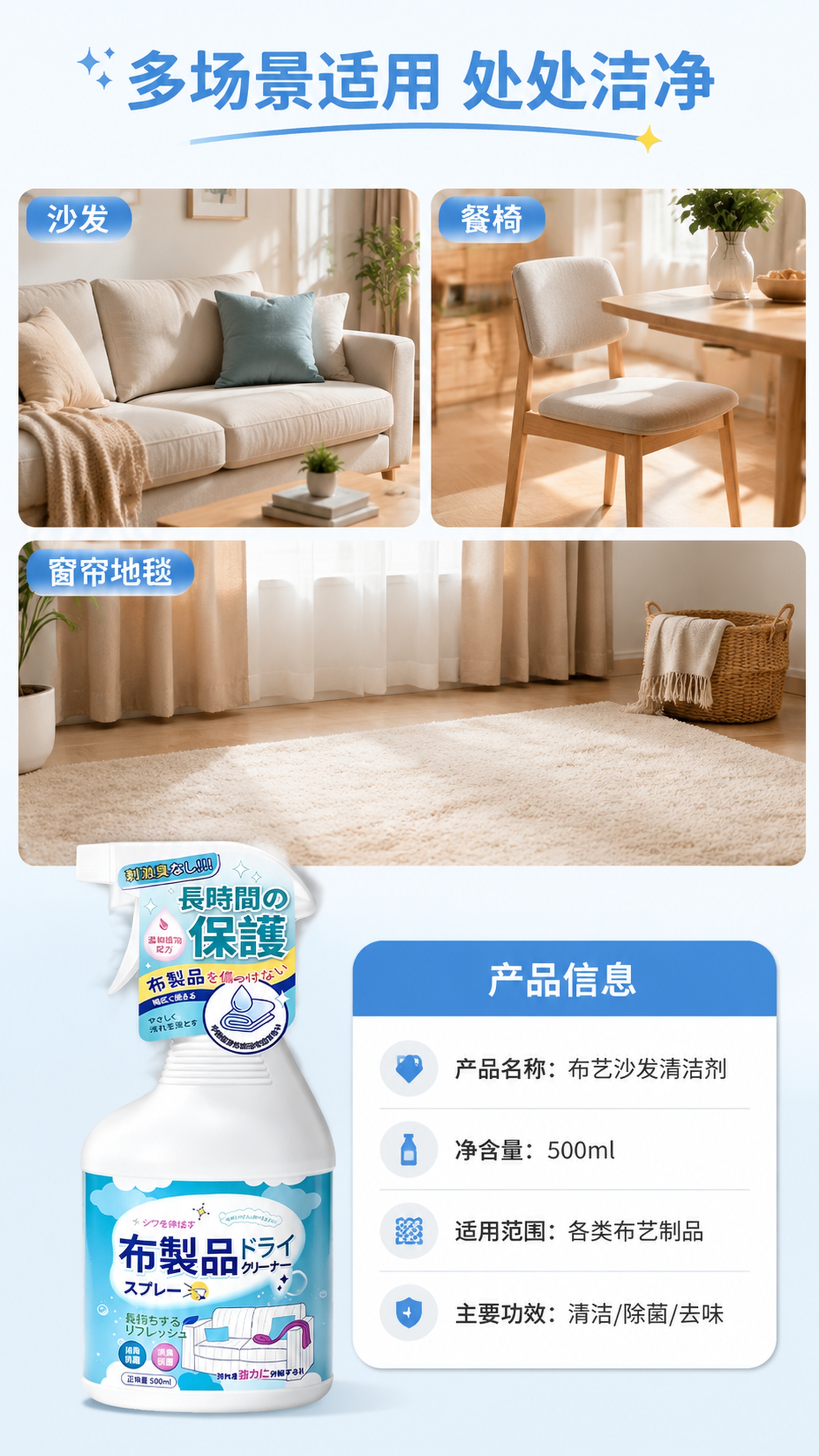 [第4屏] 详情页使用场景与规格信息-多场景适用+产品参数。本… - 图片创意预览