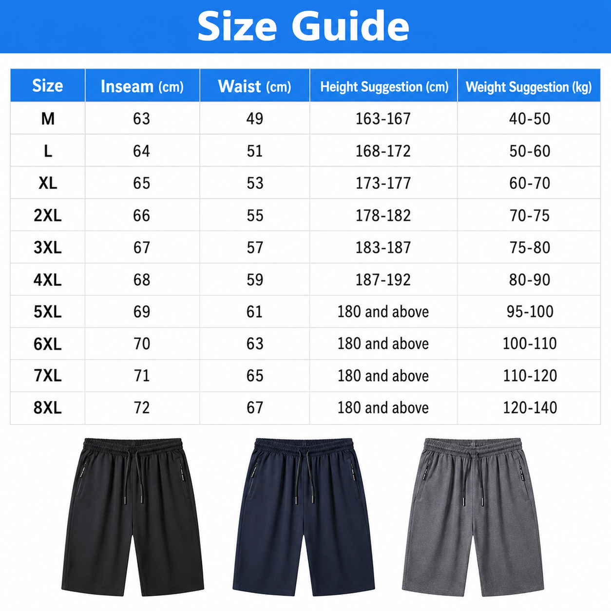 [Seventh Screen] Size chart inf… - 图片创意预览
