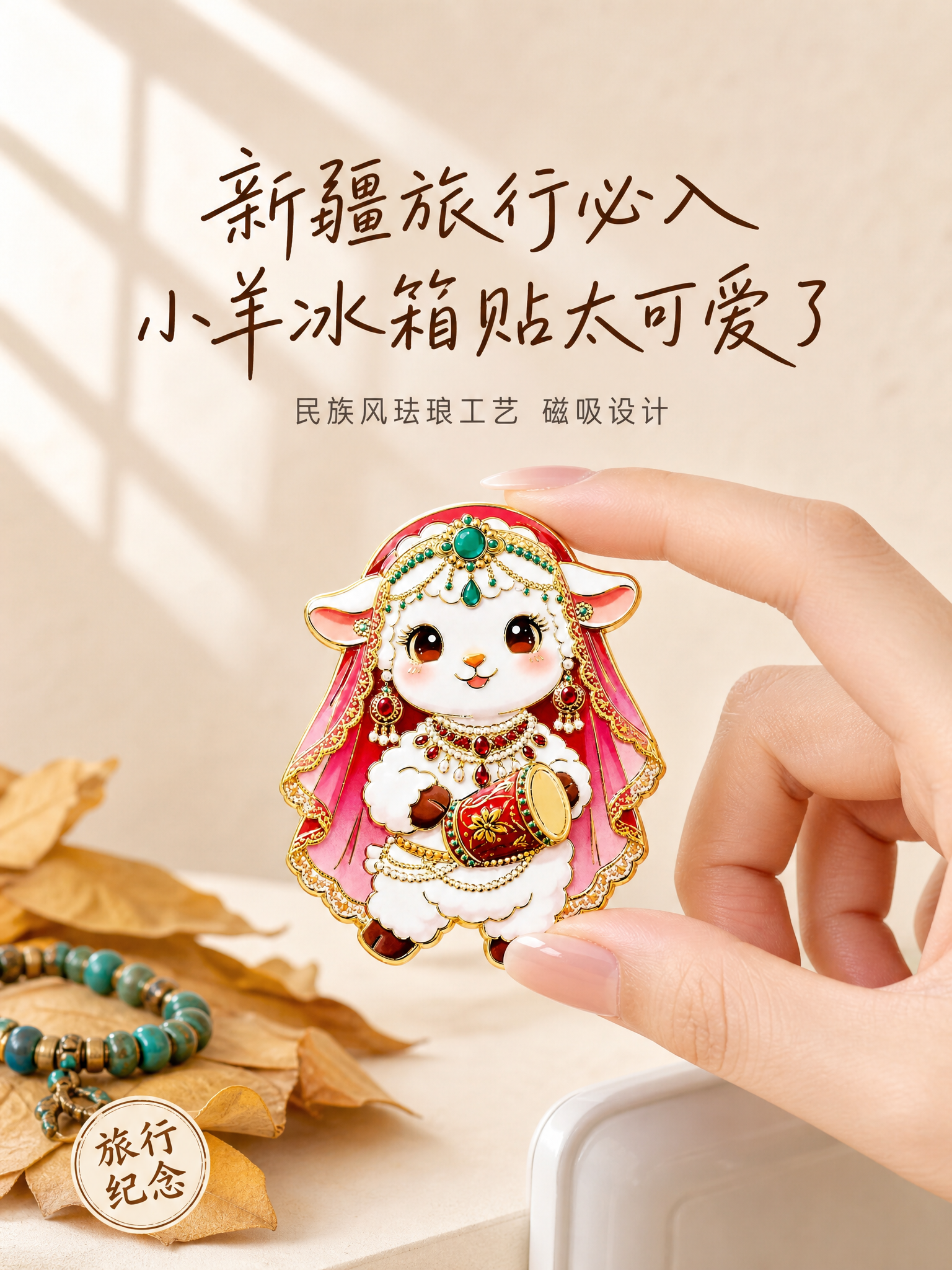 生成一张小红书风格的电商主图 3:4竖版比例 画面主体是一只年… - 图片创意预览
