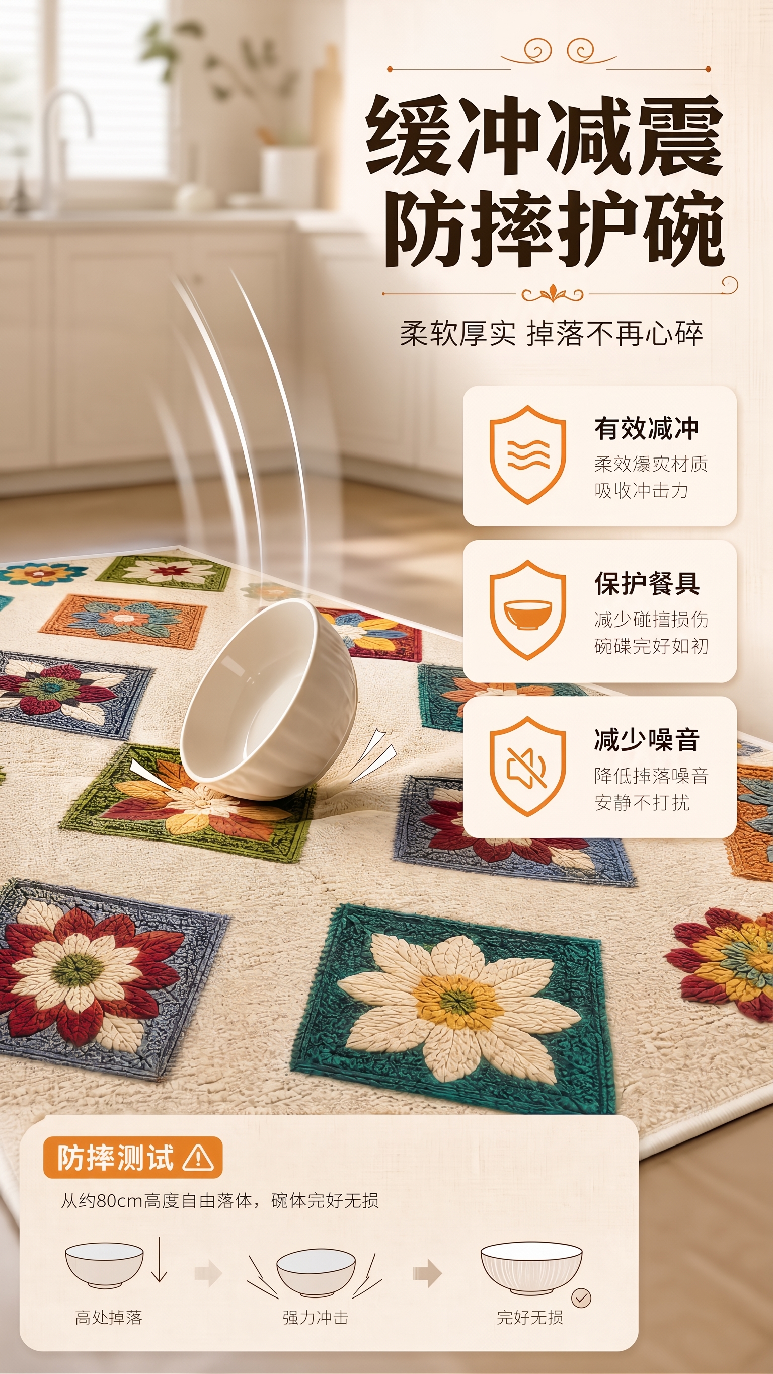 毯面不要有凹陷 - 图片创意预览