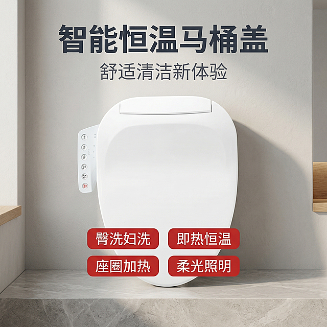 场景是高级感家居风，不用参考图的蓝灰配色