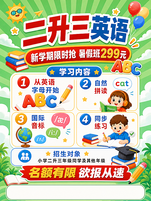 保持原有内容排版，调整尺寸为2480PX*3366PX，更换整体背景为清新绿色风格，底部预留出地址电话的空白区域，其余内容保持不变