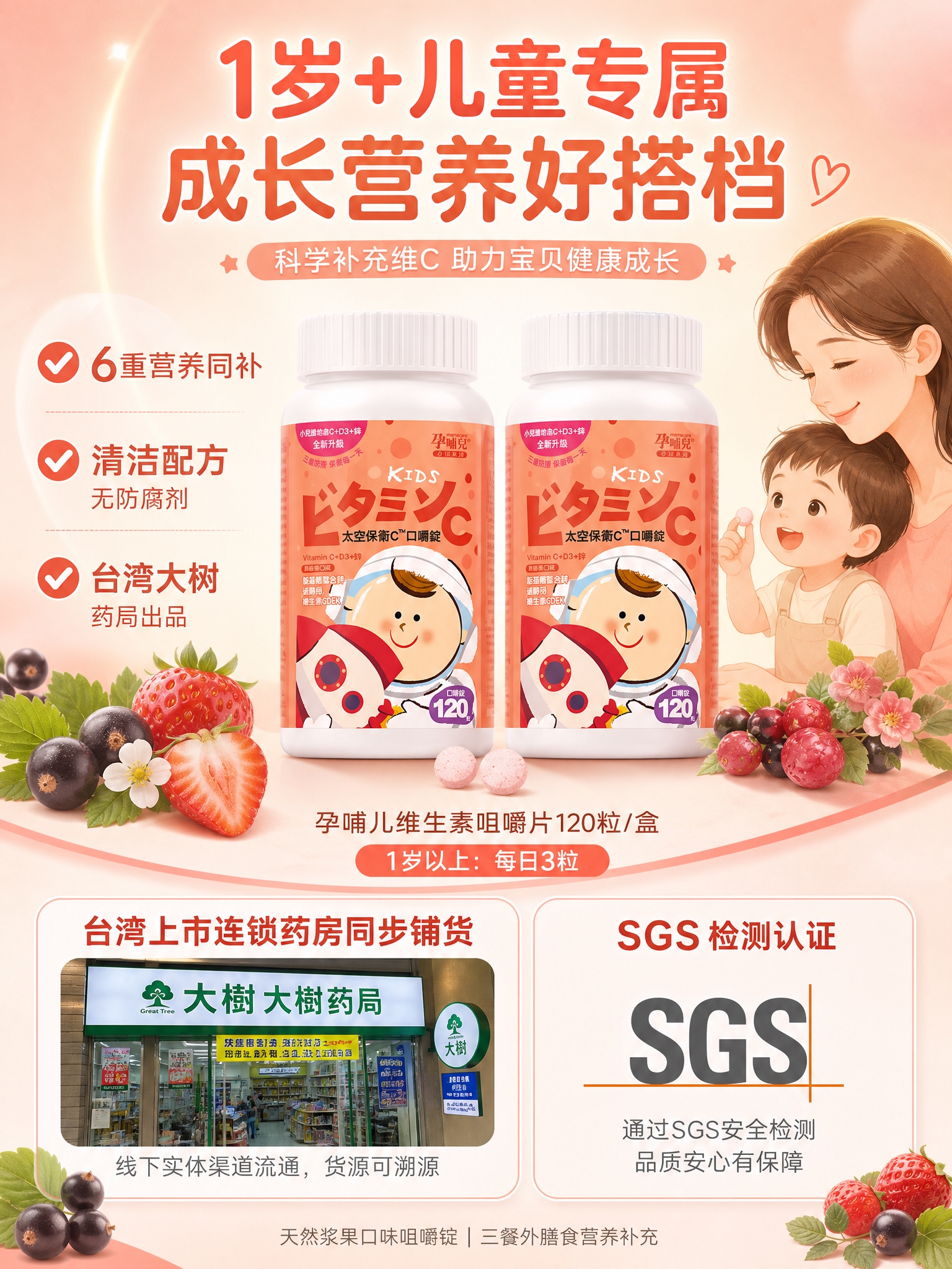 电商产品海报，竖版3:4比例，柔和暖粉色渐变背景，简约高级风格… - 图片创意预览