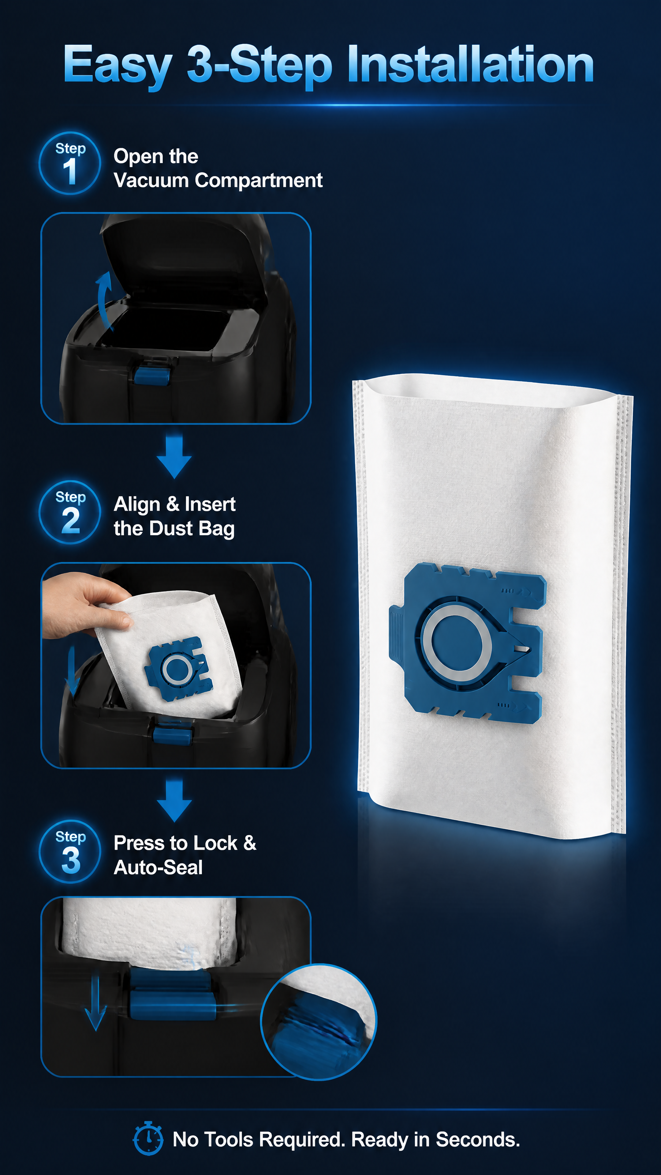 [第5张] 产品安装流程 - 3-Step Easy Inst… - 图片创意预览