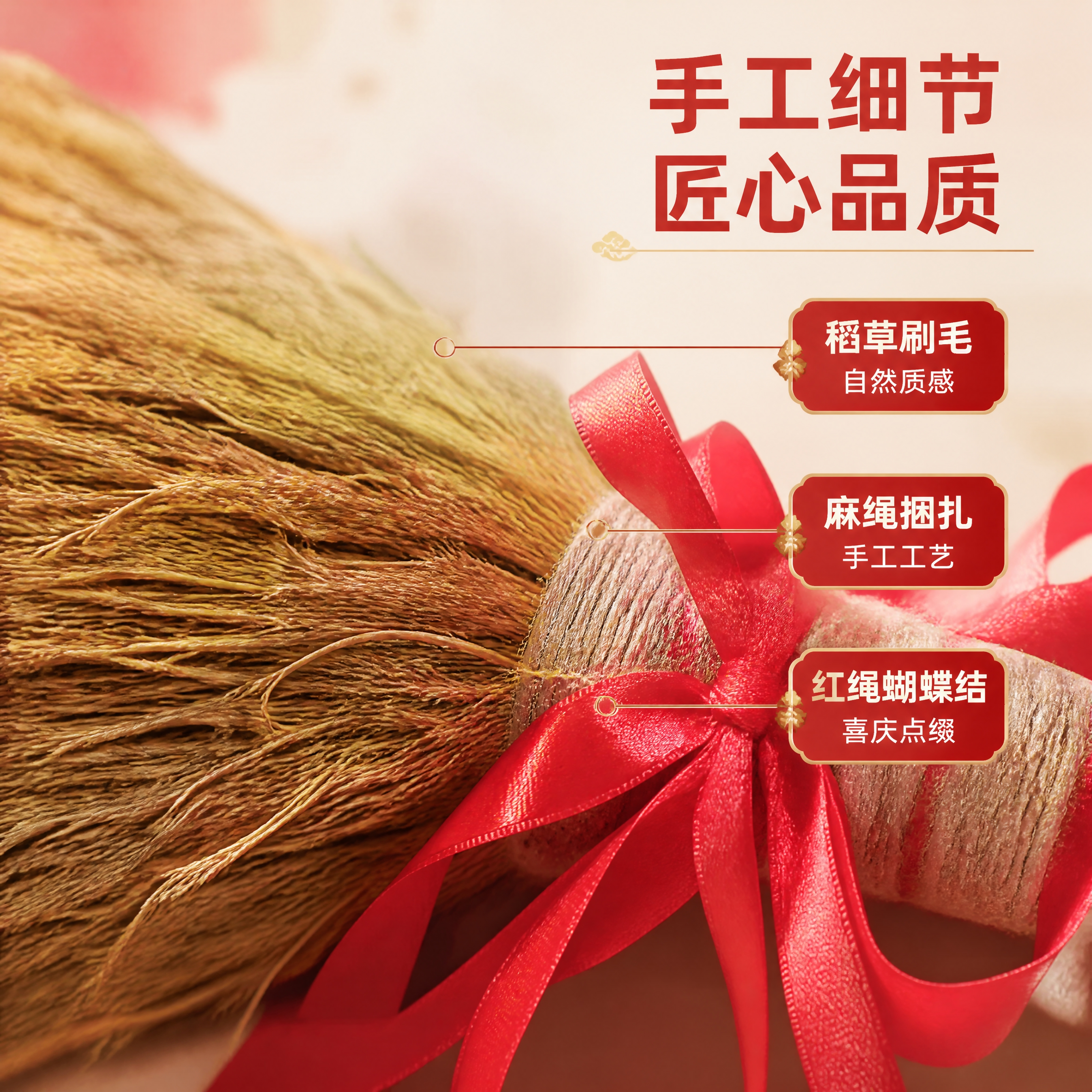 [商品] 使用【图3】稻草小毛刷红绳挂饰细节图；保留稻草刷毛的… - 图片创意预览