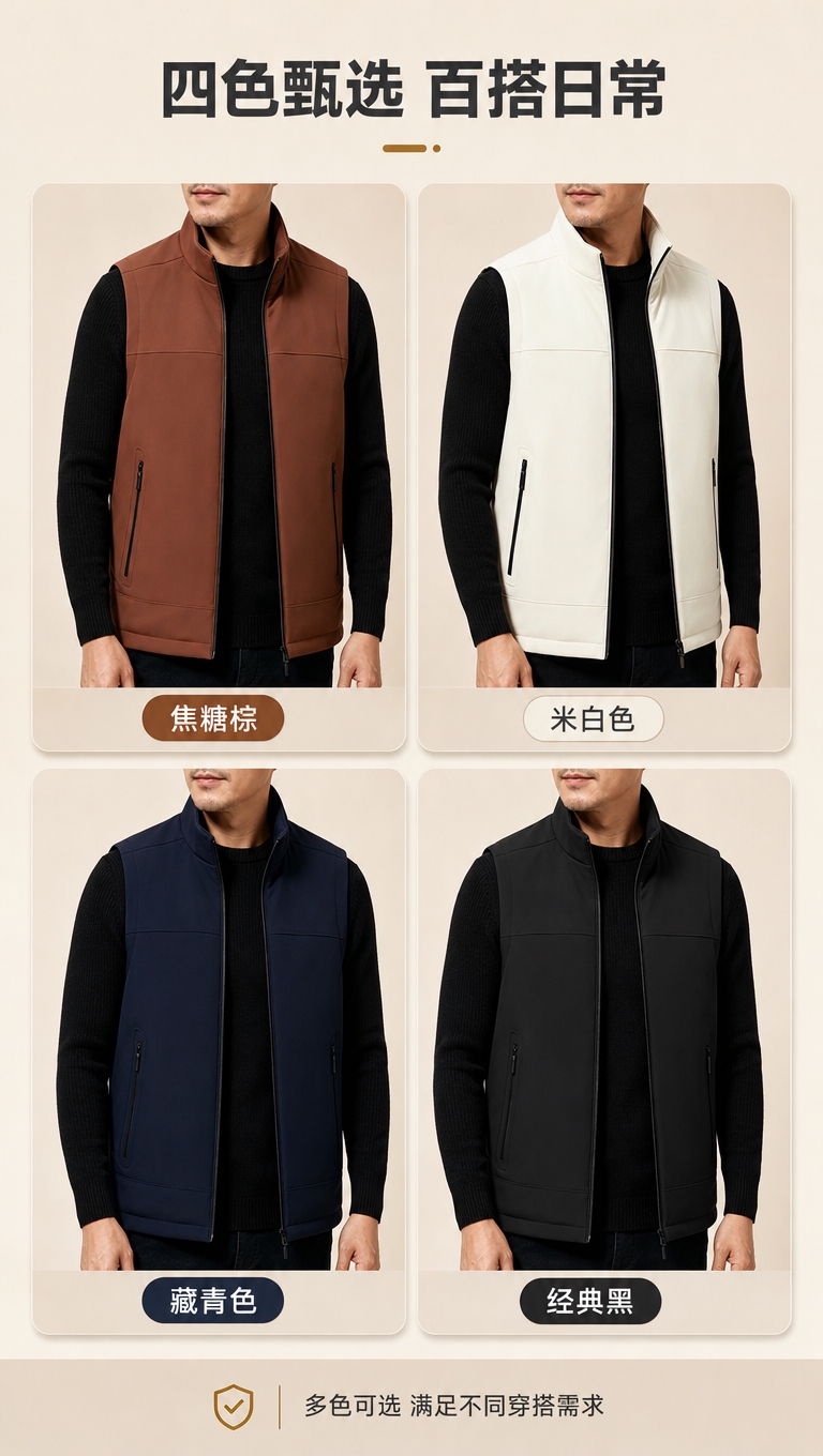 [商品] 使用【图1】焦糖棕、【图2】米白、【图4】藏青、【图… - 图片创意预览