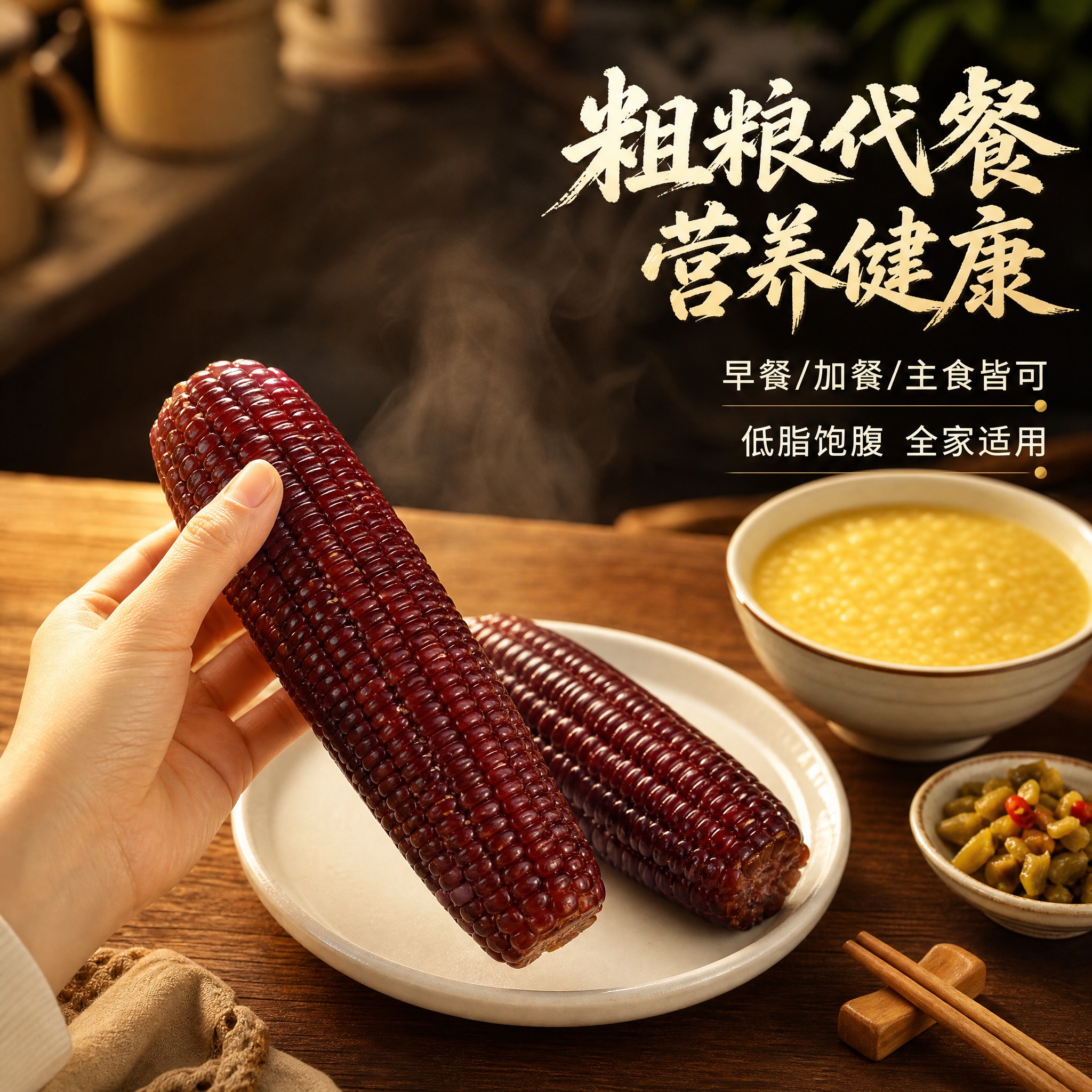 [主图-4] 食用场景 家庭餐桌粗粮代餐 [统一基调] 淘宝天… - 图片创意预览