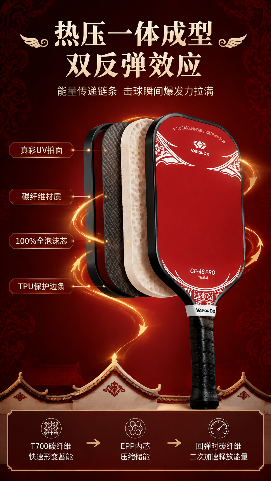 [商品] 使用【图1】金炮GF-4S Pro燕归吟系列红白款匹… - 图片创意预览