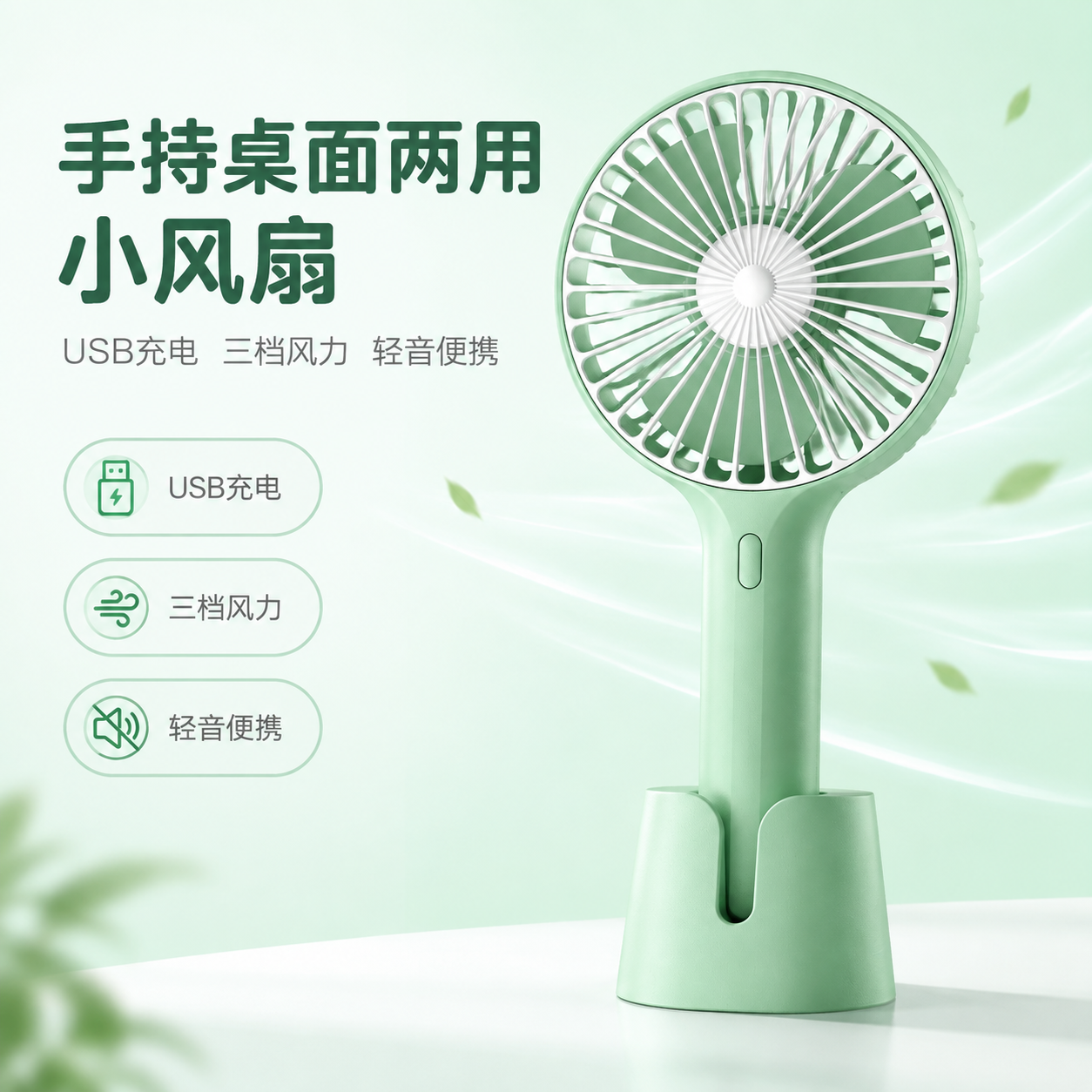 [主图-1] 商品识别与核心利益，让用户第一眼看清是手持USB… - 图片创意预览