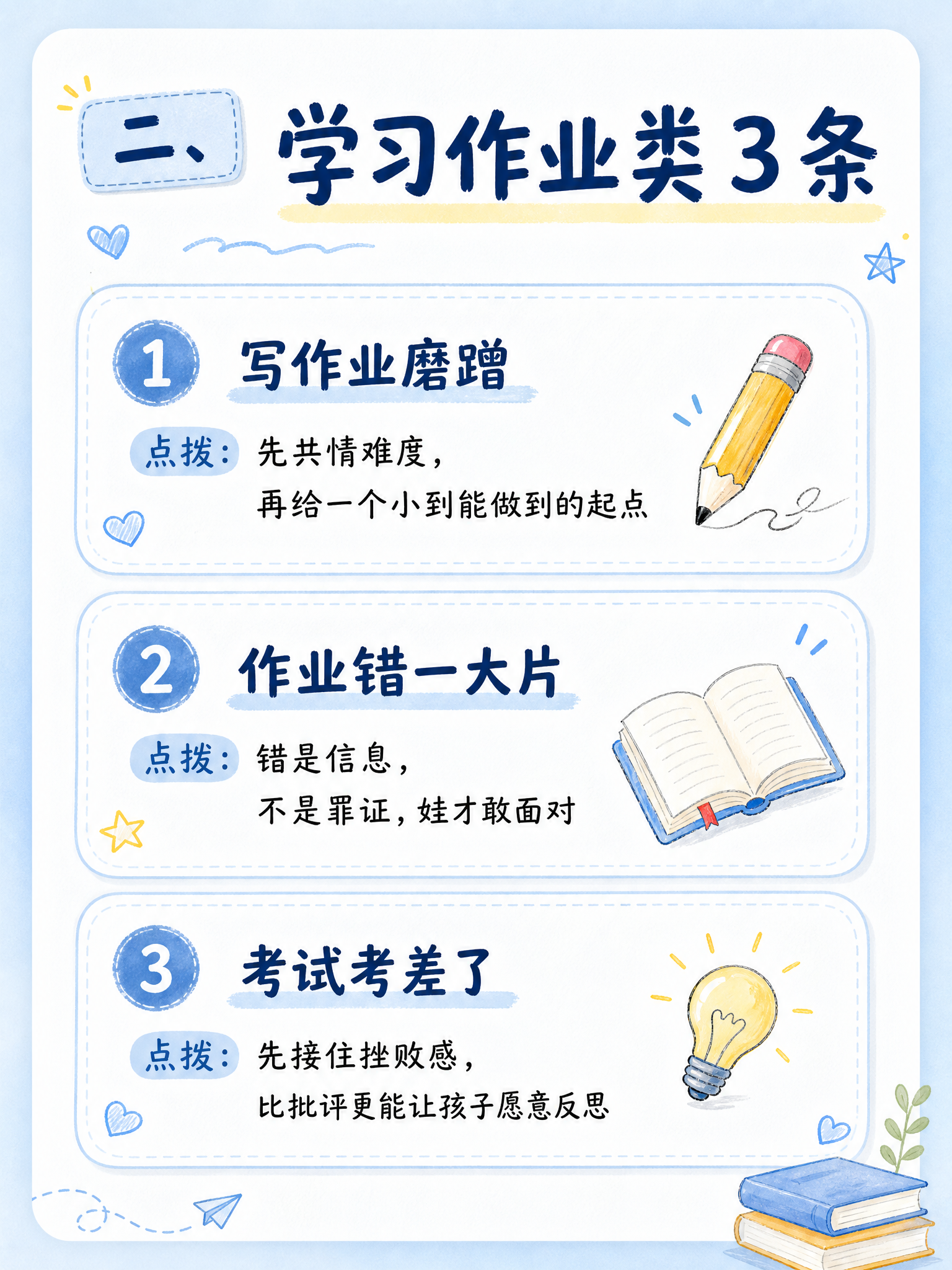 小红书知识卡片，ins清新手账风格，柔和淡蓝渐变背景，版式精美… - 图片创意预览