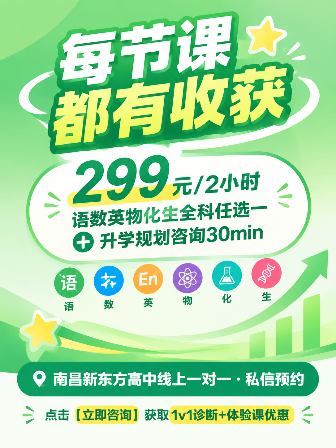 制作效果展示风海报，绿色+白色配色，绿色渐变背景，纯扁平设计风… - 图片创意预览