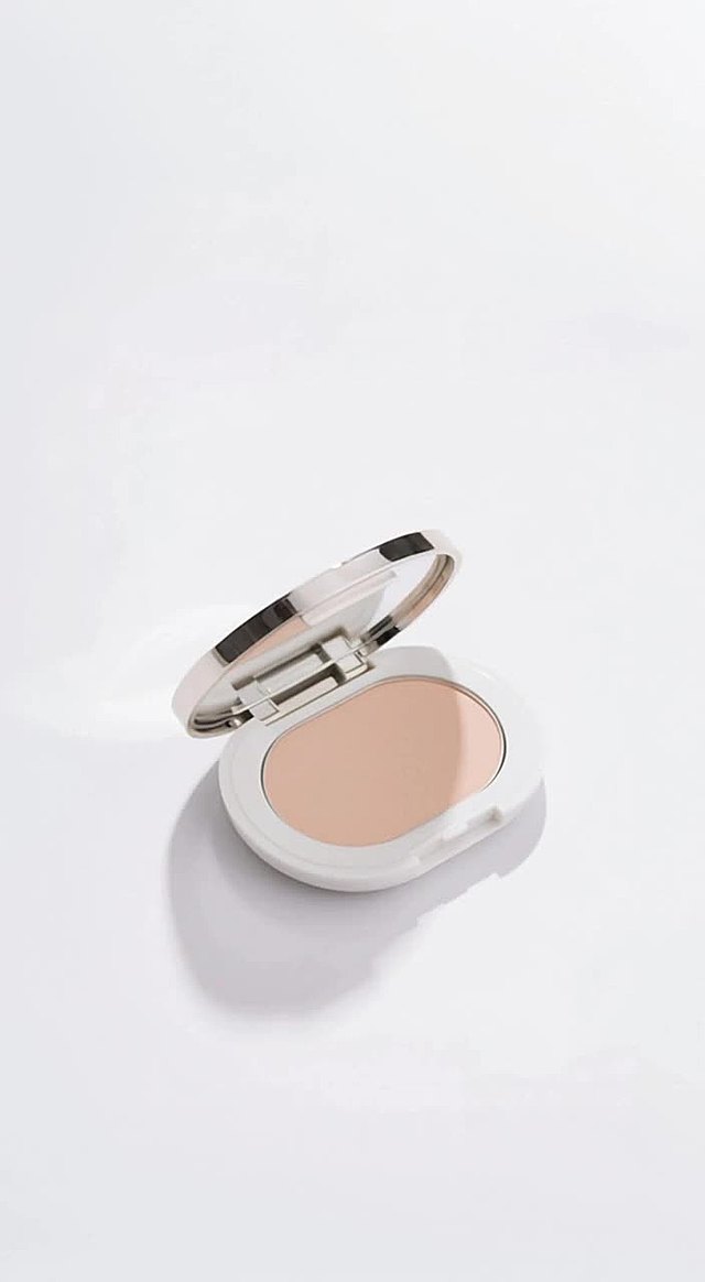 产品宣传广告，无字幕，完整台词：“丝缎柔光持妆气垫，磨砂外壳超显质感，上脸秒变奶油肌。轻透妆感自带素颜底气，出门自带精致气场！”