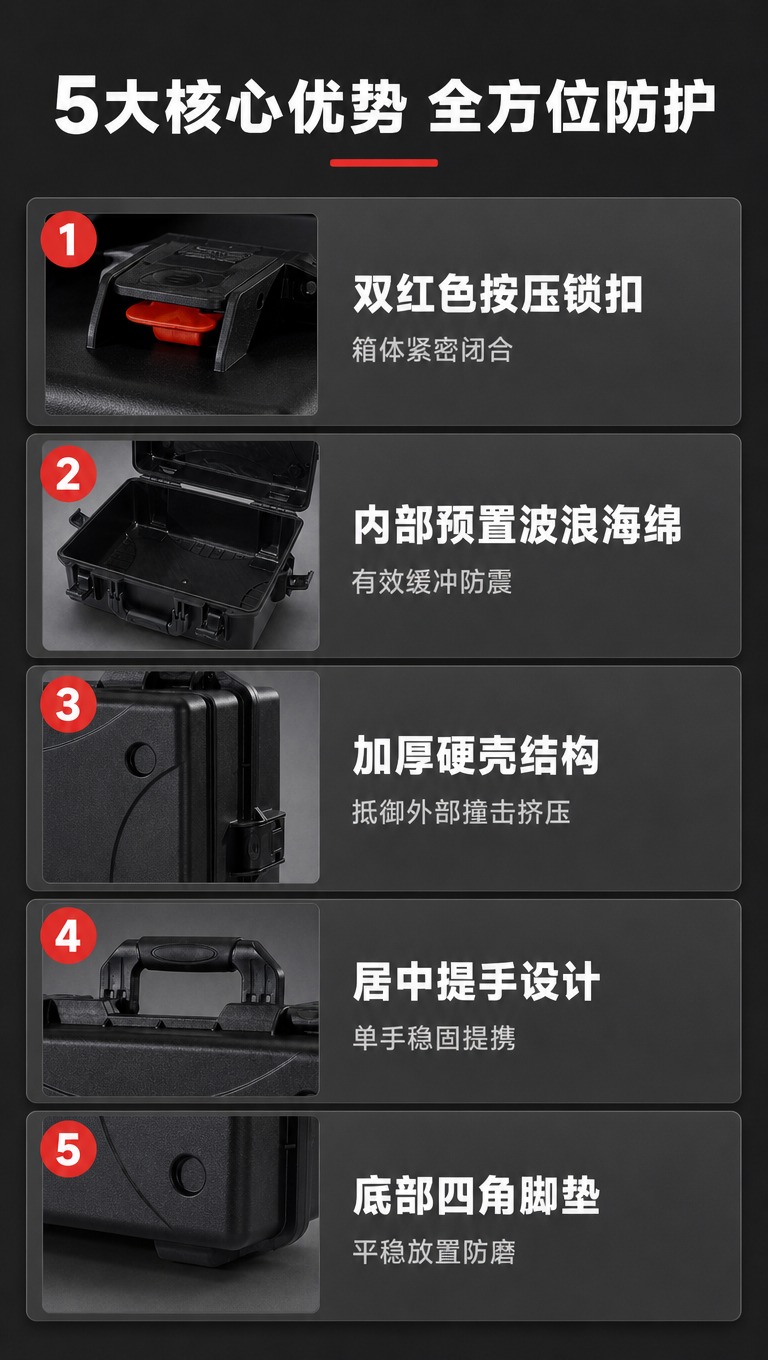 [商品] 使用【图2】红色锁扣背面图提取锁扣局部、【图3】开盖… - 图片创意预览