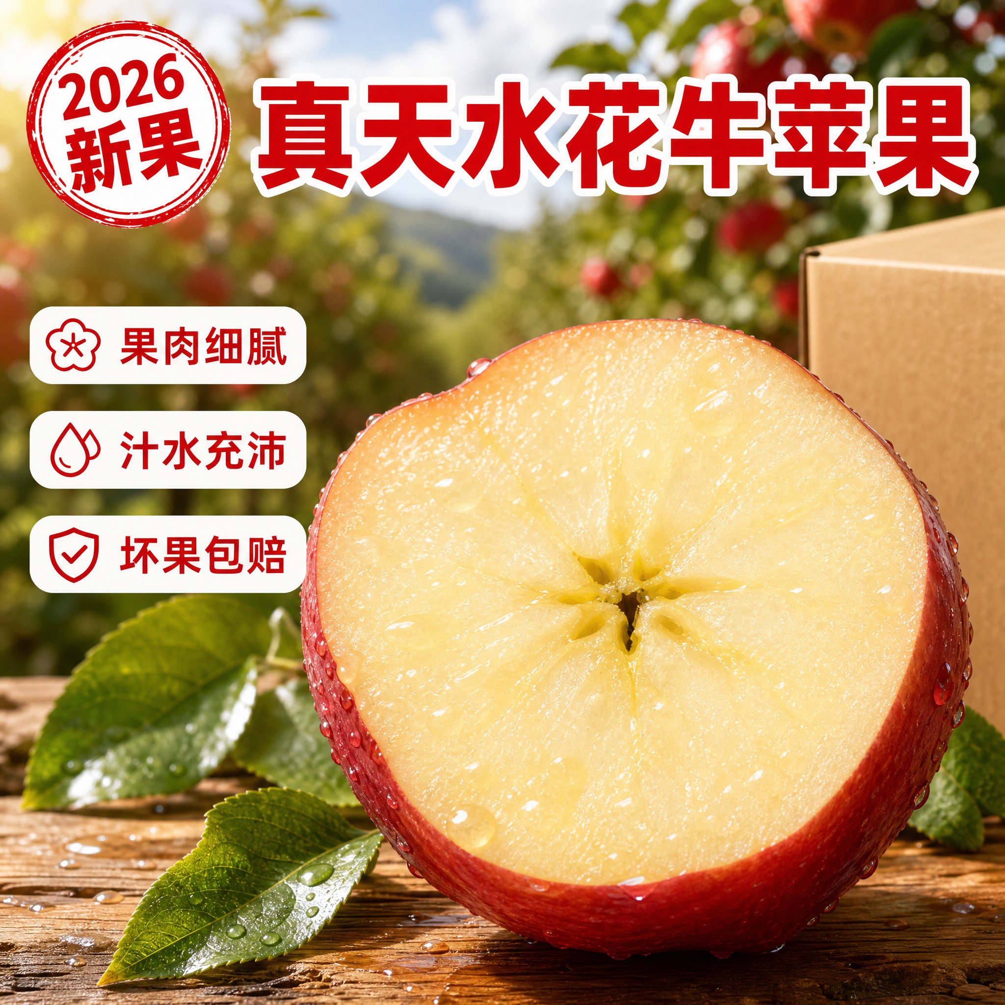 [主图-1] 京东生鲜电商主图，切面特写·多汁风：以超大特写展… - 图片创意预览