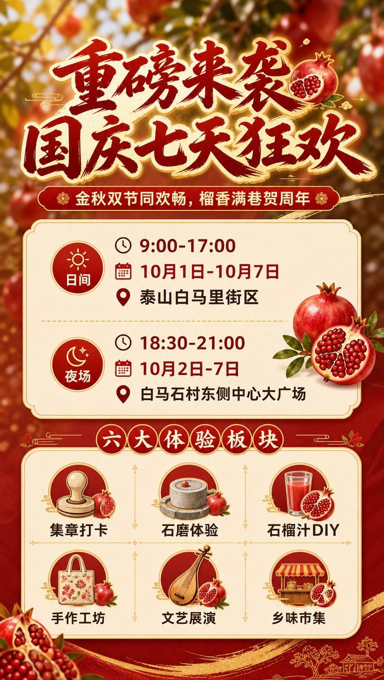 [商品] 使用【图1】石榴秋日丰收场景作为背景氛围素材；保留石… - 图片创意预览