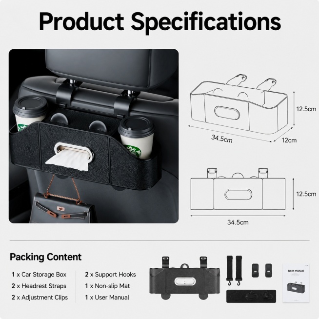 [主图-5] Product Dimension Specification. Keep product overall shape same with input image, product pl预览效果