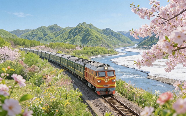 换一个春天万物复苏的场景