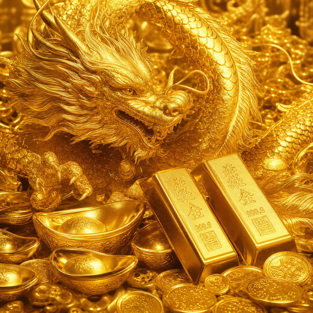 黄金图片，奢华闪耀的纯金质感，细腻的金属光泽与纹理，高贵大气的… - 图片创意预览